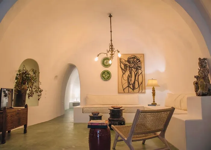 Hiraeth Santorini Гостевой дом Мегалохори